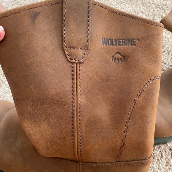 Wolverine Work Boot size 12. Barely worn. - Picture 3 of 5